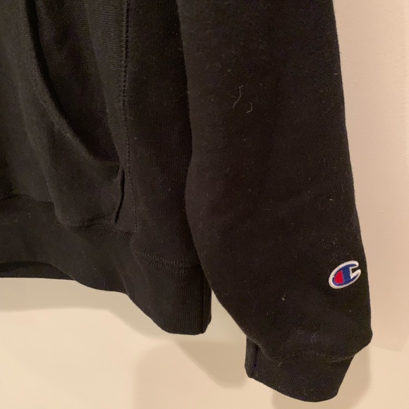 Champion black hoodie sweatshirt - Picture 4 of 4